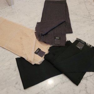 3 Hugo Boss Men's Scarves